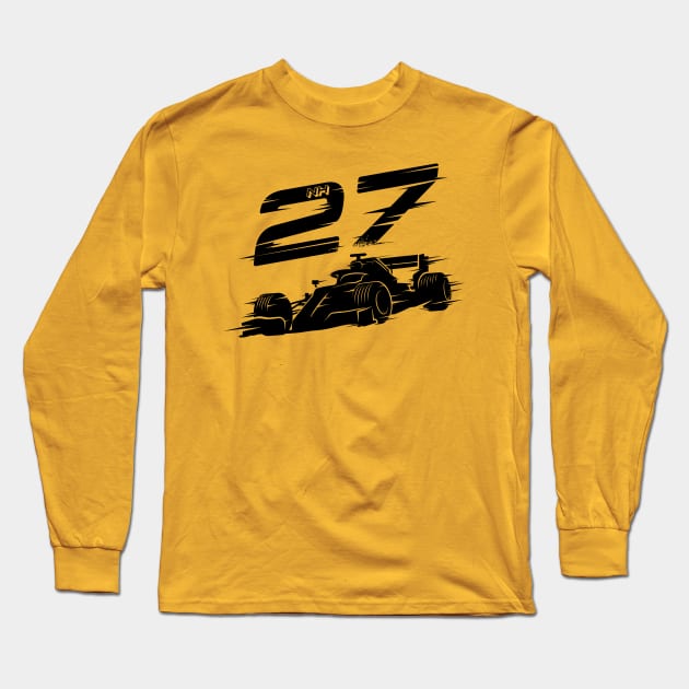 We Race On! 27 [Black] Long Sleeve T-Shirt by DCLawrenceUK